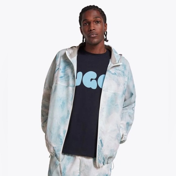 NWT UGG Rixen Packable Jacket Hoodie‎ Print Camo GTW Style 1155590 Size MEDIUM